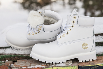 Snow white timberlands new arrivals
