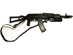 Автомат с подствольным гранатометом 1/6