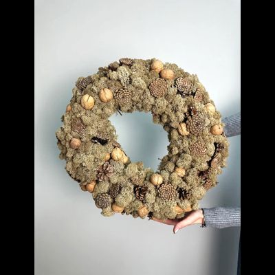 Новогодний венок № 1156