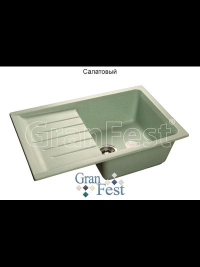 Керамическая мойка для кухни Granfest Гранфест GF-P760L реверсивная 1 секционная мойка