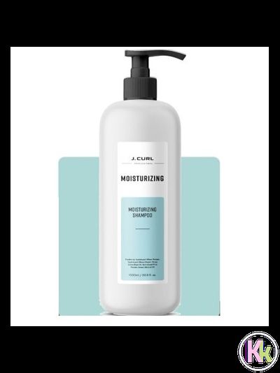 J.CURL Moisturizing Shampoo Увлажняющий шампунь для сухих и обезвоженных волос, 1000 мл
