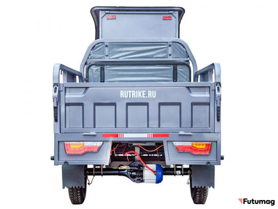 Грузовой электротрицикл Rutrike Глобус 1500 60V1000W серый