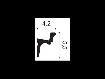 Карниз C323 - 5,5*4,2*200см
