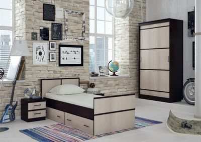 Гарнитур в комнату подростка "Сакура" (BTS)