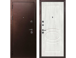 Дверь Веста с панелью Сиена 1 дуб жемчужный