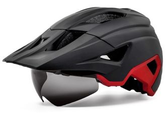 Шлем  Eastinear ХТ-30, 52-62 см, черно-красный