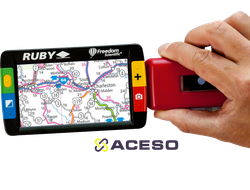 Портативный ручной видеоувеличитель  RUBY