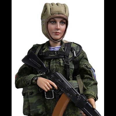 Российская десантница - Коллекционная фигурка 1/6 RUSSIAN AIRBORNE TROOPS NATALIE (78035) - DAMToys