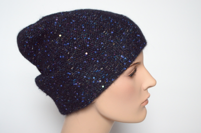 Вицио синияя шапка италия