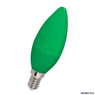 Ecola LED Color B37 6w Green E14