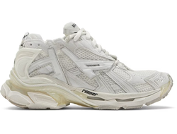 Balenciaga Runner Logo-embroidered Sneakers white