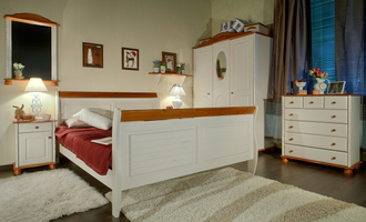 Кровать Дания из массива сосны 140/160 х 190/200 см