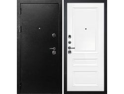 Дверь входная С-1 Титан с панелью Смальта 6 классика