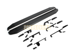 Пороги "Black-Premium" для Jetour X90 Plus 2023-