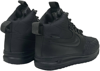 Nike Lunar Force 1 Duckboot 17 black черные с мехом