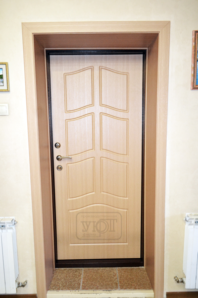 №56. Входная дверь. мдф под эмалью