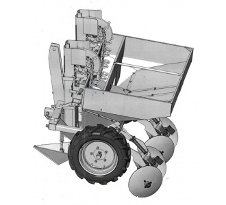 Картофелесажалка КСМ-2 фото