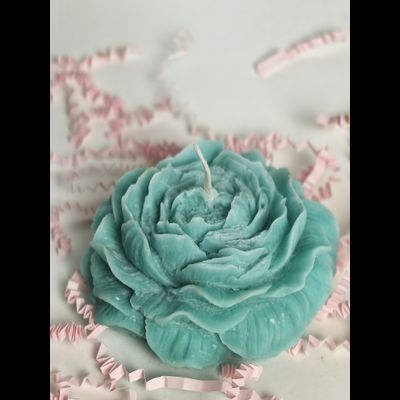 Свеча "Пион" Мята