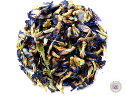 Тайский синий чай из цветков анчана для очищения крови и укрепления волос. 30г.