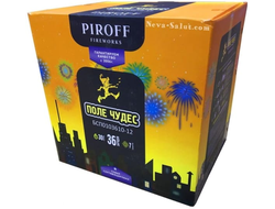 Батарея салютов ПОЛЕ ЧУДЕС БСП0103610-12 PIROFF | Neva-Salut.com