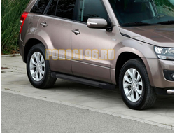 Пороги на сузуки гранд витара черные