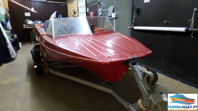 Тент на лодку КАЗАНКА 2М (МОРСКАЯ 5,3 м)