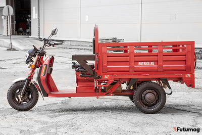 Грузовой электротрицикл Rutrike Антей PRO 1500 красный