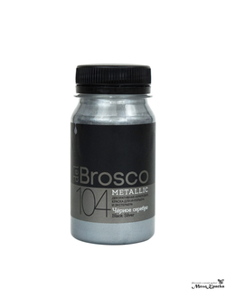 Черное Серебро del Brosco Metallic, краска интерьерная акриловая