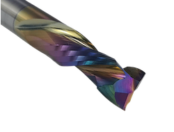 Фреза чистовая компрессионная спиральная 10x32 s10x90 Z2+2 HM