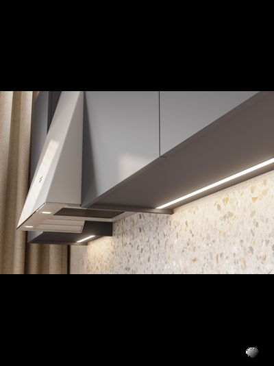 Денвер кухонный гарнитур 1,6 м Графит серый