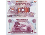 Уганда 100 шиллингов 1982 г.