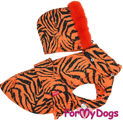 FOR MY DOGS попона тигр оранжевая