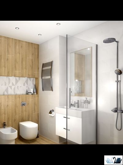 xПлитка Creto Forza Calacatta White Wall 01 25 х 60 см настенная