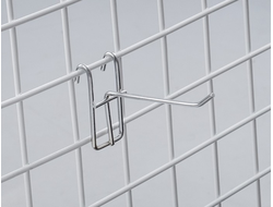 220002 Крючок на решетку хром 150 мм