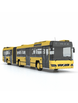 автобусы Volvo гармошка