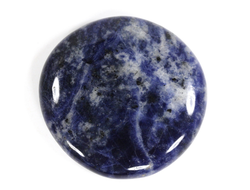 Содалит, полировка плоская, Бразилия (42*41*8 мм, 27 г) №35573