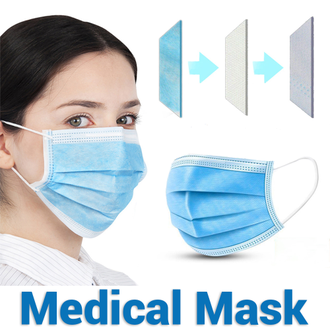 pirbade, fase mask medical   სამშრიანი სამედიცინო ნიღაბი,  პირბადე თურქული (დიდების და საბავშვო)  საბითუმო და საცალო