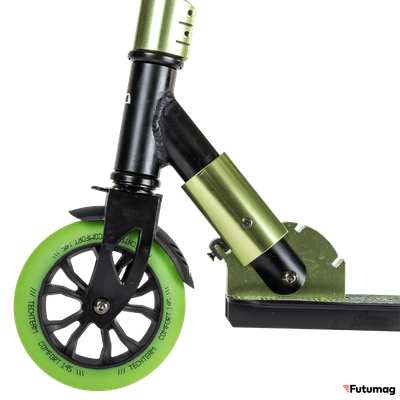 Складной городской самокат TechTeam Comfort 145R 2022 коричневый