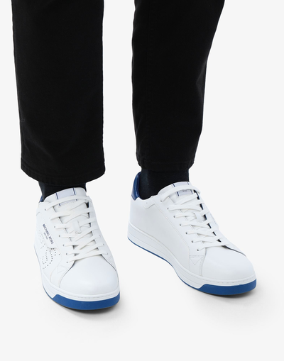 Мужские кроссовки Michael Kors с надписью белые