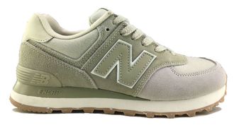 New Balance 574 Серые с темной буквой женские (36-41) Арт. 279F-A