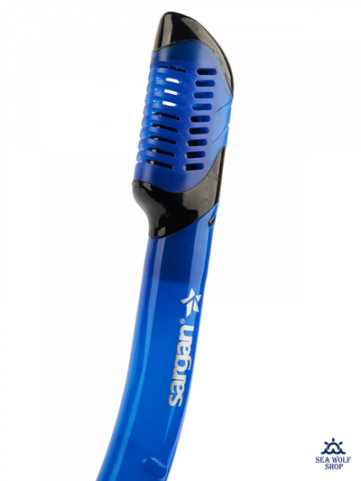 Маска с трубкой Sargan "ДАЙВА-С" черный/синий