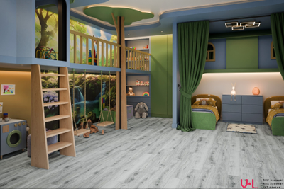 Кварцвиниловая плитка Damy Floor Family LVT Дуб Альпийский 1536-2-LVT