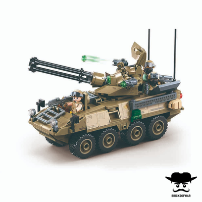 Конструктор SLUBAN M38-B1258 боевая машина Страйкер Stryker