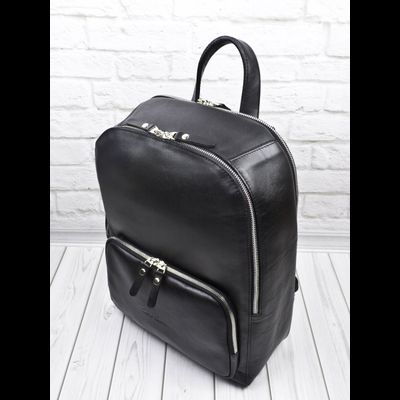 Женский кожаный рюкзак Vicenza Premium black (арт. 
3105-51)