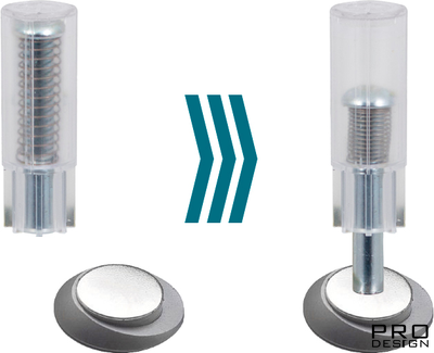 Скрытый магнитный упор VERUM Modello 2