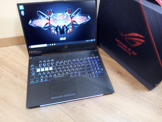 ASUS ROG STRIX Hero II GL504GV-ES117T ( 15.6 FHD IPS 144Гц I5-8300H RTX2060(6Гб) 16Гб 1Тб + 256SSD )