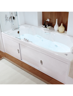 Экран под ванну 1,5 м купе МДФ Still (каркас из алюминия)