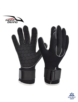 Перчатки неопреновые 3мм Keep Diving р.XL