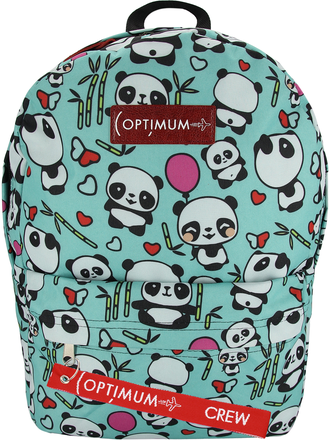 Классический школьный рюкзак Optimum School RL, панды
