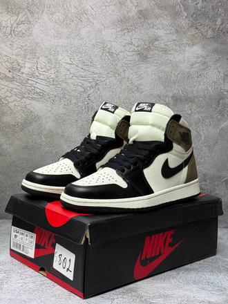 Nike Air Jordan 1 Retro High Dark Mocha  с мехом